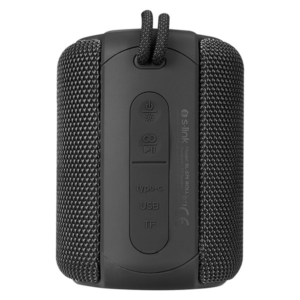 S-link bluetooth hangszóró - sl-s79 roll (rgb, 6w, 1200mah, hangerőszabályzó, ipx5, usb)