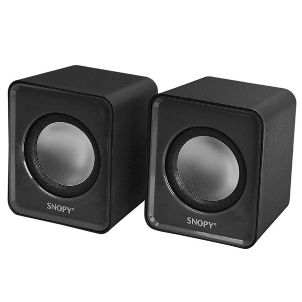 Snopy hangszóró 2.0 - sn-66  (3w rms; hangerőszabályzó; 3,5mm jack; usb)
