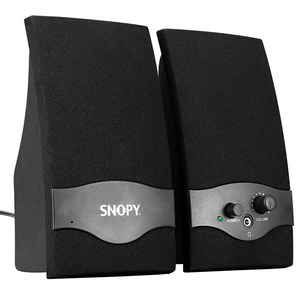Snopy hangszóró 2.0 - sn-84  (2w rms; hangerőszabályzó; 3,5mm jack; usb)