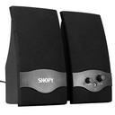 Snopy hangszóró 2.0 - sn-84  (2w rms; hangerőszabályzó; 3,5mm jack; usb)