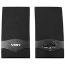 Snopy hangszóró 2.0 - sn-84  (2w rms; hangerőszabályzó; 3,5mm jack; usb)