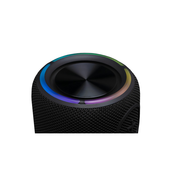 The g-lab bluetooth hangszóró - klub-neon (rgb, usb-a, usb-c, 2x8w, 2500mah, hangerőszabályzó, ipx7)