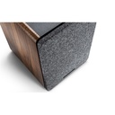Wavemaster hangszóró 2.0 - base (30w rms, bluetooth, rca, barna fa és szürke)