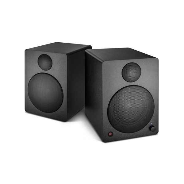 Wavemaster hangszóró 2.0 - cube neo black (50w rms, bluetooth, 3,5mm jack, rca, toslink, távírányító, fekete)