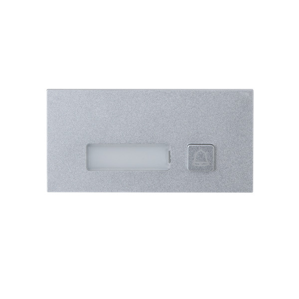 Dahua nyomógomb bővítő modul - vto4202f-mb1 (1 nyomógombos, vto4202f moduláris ip video kaputelefon kültéri egységhez)
