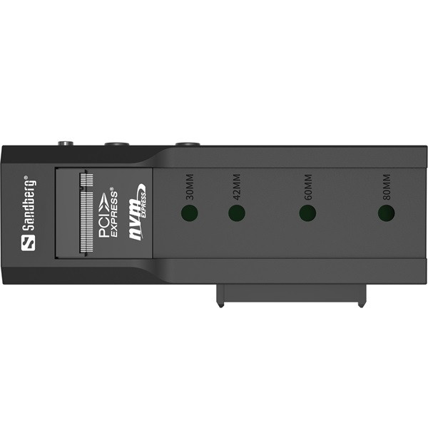 Sandberg m.2 ssd dokkoló - usb 3.2 cloner and dock for m2 + nvme + sata