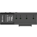Sandberg m.2 ssd dokkoló - usb 3.2 cloner and dock for m2 + nvme + sata