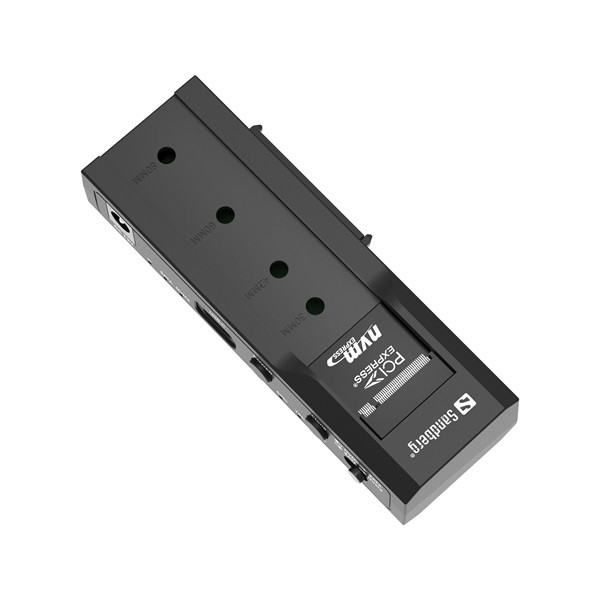 Sandberg m.2 ssd dokkoló - usb 3.2 cloner and dock for m2 + nvme + sata