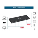 Equip hdmi video-splitter - 332717 (4 port, hdmi2.0, 3d, 4k/60hz, hdr/hdcp ready, fekete)