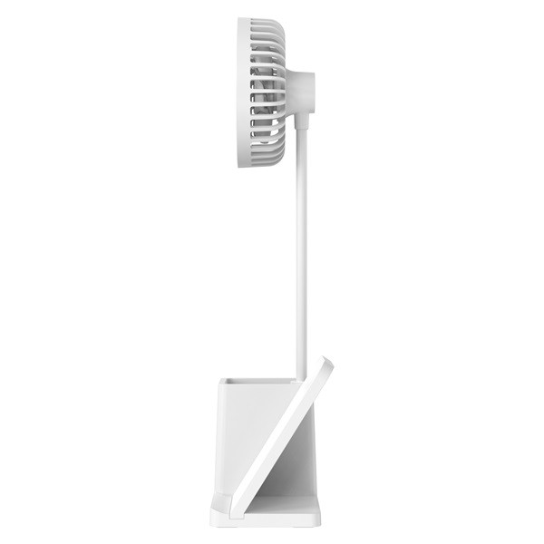S-link asztali ventilátor - sl-m9055 (wireless charge 10w, fehér)