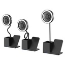 S-link asztali ventilátor - sl-m9055 (wireless charge 10w, fekete)