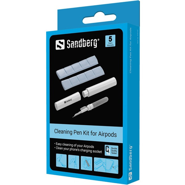 Sandberg airpod tisztító - cleaning pen kit for airpods