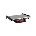 Sharkoon beépítő keret - 5.25" bayextension black (4x 2.5", vagy  1x 3.5" és 2x 2.5" hdd/ssd számára; 5,25" helyre)