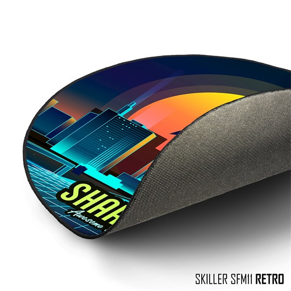 Sharkoon szőnyeg - sfm11 retro (átmérő: 120 cm, minden üléssel kompatibilis)