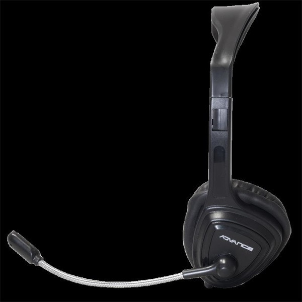 Advance fejhallgató - headphonics smart (3,5mm jack, fekete)