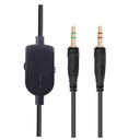 Arozzi gaming fejhallgató - aria (vezetékes, hangerőszabályzó, 3.5mm jack, 2,2m, fekete)
