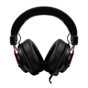 Arozzi gaming fejhallgató - aria (vezetékes, hangerőszabályzó, 3.5mm jack, 2,2m, piros)