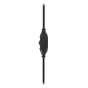 Bluestork fejhallgató - mc101 office headset (mikrofon; hangerő szabályzó, 3,5 jack, szürke)