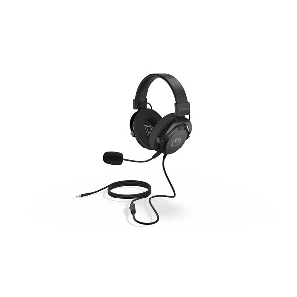 Endorfy fejhallgató - viro infra (headset, multiplatform, mikrofon, 3,5mm jack, 50mm driver, 3m, fekete)