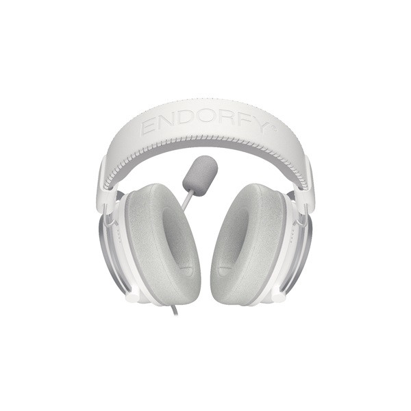 Endorfy fejhallgató - viro plus usb onyx (7.1 headset, multiplatform, mikrofon, 53mm driver, hangkártya, 2,9m, fehér)