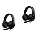 Genius fejhallgató - hs-g600v  (3.5mm jack, hangerőszabályzó, mikrofon, nagypárna, fekete)
