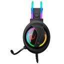 Rampage fejhallgató - rm-k17 x-monarch (mikrofon, 7.1 hangzás, usb, hangerőszabályzó, 2m kábel, rgb, fekete)