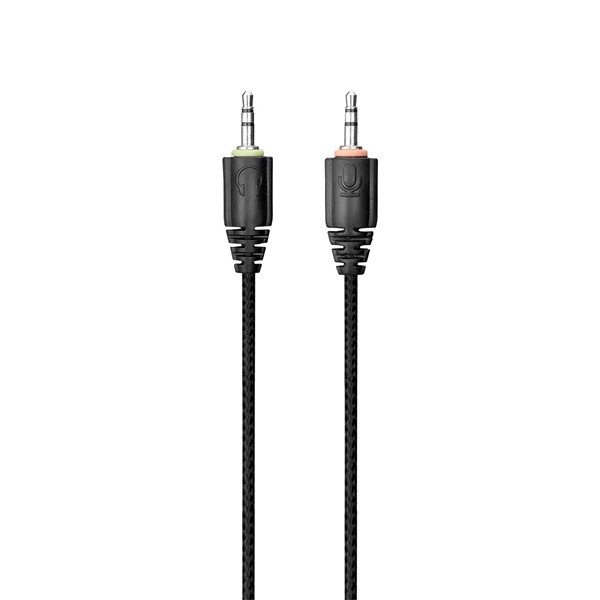 Rampage fejhallgató - rm-k30 thunder pro (7.1 hangzás, mikrofon, 3,5mm jack, nagy-párnás, fekete, rgb led)