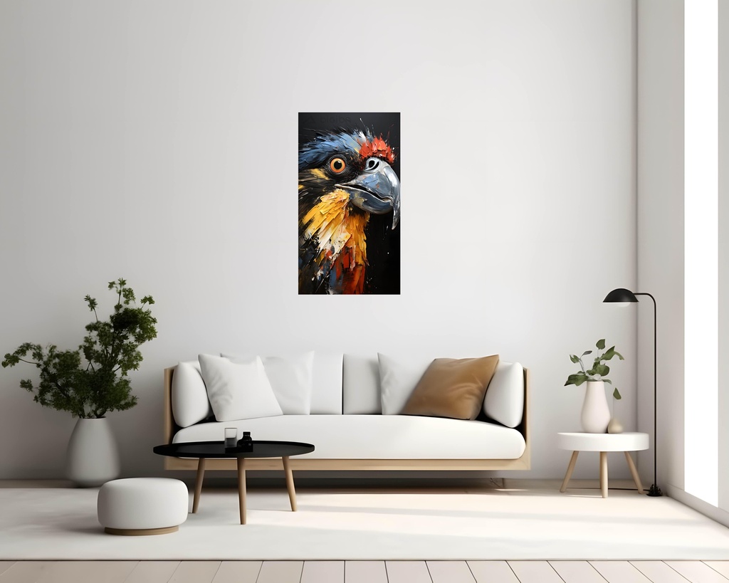 Ethereal Avian Gaze
