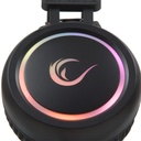 Rampage fejhallgató - stormy rgb (7.1, mikrofon, usb, hangerőszabályzó, nagy-párnás, 2m kábel, fekete)