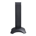 Rampage fejhallgató állvány - rm-h66 guard (fekete, műanyag, usb hub, egérkábel tartó, rgb)