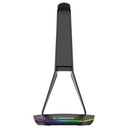 Rampage fejhallgató állvány - tower t14 (fekete, műanyag, usb hub, rgb)