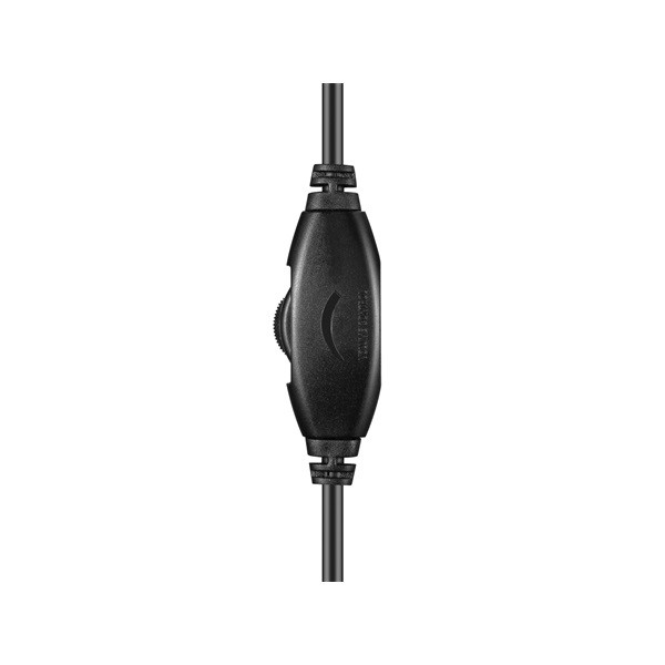 Sandberg fejhallgató - minijack chat headset (mikrofon; 3,5mm jack; hangerő szabályzó; 1,8m kábel; fekete)