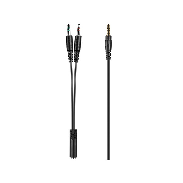 Sandberg fejhallgató - minijack chat headset (mikrofon; 3,5mm jack; hangerő szabályzó; 1,8m kábel; fekete)