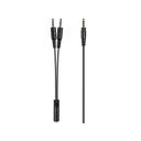 Sandberg fejhallgató - minijack chat headset (mikrofon; 3,5mm jack; hangerő szabályzó; 1,8m kábel; fekete)