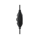 Sandberg fejhallgató - minijack office headset saver (jack; mikrofon; hangerő szabályzó; 1,5m kábel; fekete)