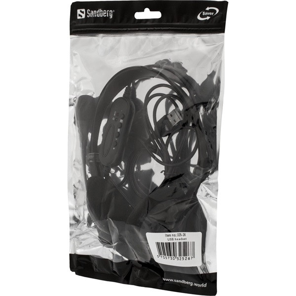Sandberg fejhallgató - saver usb headset