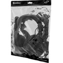 Sandberg fejhallgató - saver usb headset large (usb; mikrofon; hangerő szabályzó; 1,8m kábel; fekete)