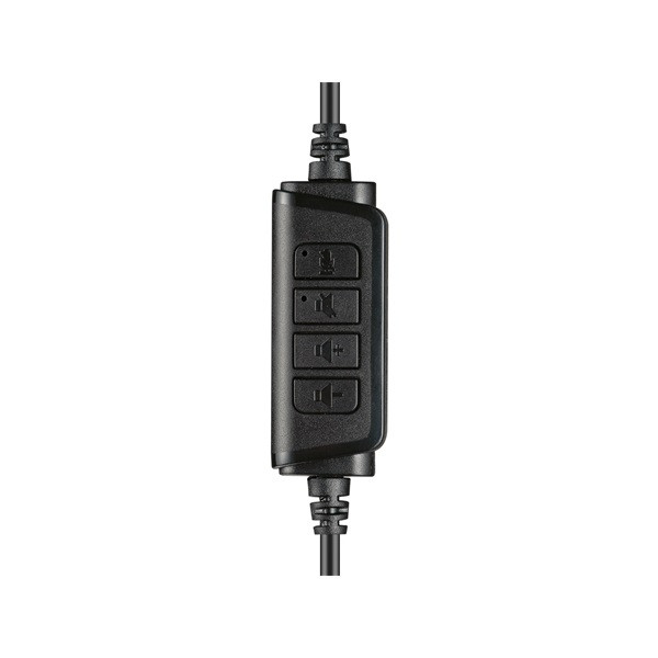 Sandberg fejhallgató - usb chat headset (mikrofon; usb; hangerő szabályzó; 1,8m kábel; fekete)