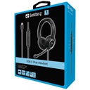 Sandberg fejhallgató - usb-c chat headset