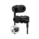 Sandberg fülhallgató - usb-c/a in-earset with line-mic