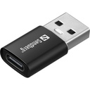 Sandberg fülhallgató - usb-c/a in-earset with line-mic
