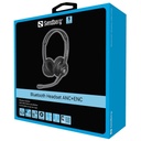 Sandberg wireless fejhallgató - bluetooth headset anc+enc