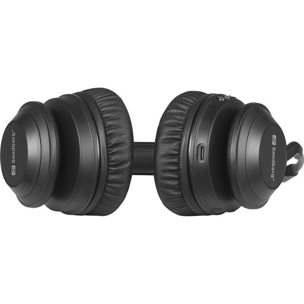 Sandberg wireless fejhallgató - bluetooth headset anc+enc pro