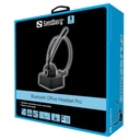 Sandberg wireless fejhallgató - bluetooth office headset pro (bluetooth 5.0; mikrofon; hangerő szabályzó; fekete)
