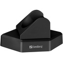Sandberg wireless fejhallgató - bluetooth office headset pro+ (bluetooth 5.0; mikrofon; hangerő szabályzó; fekete)