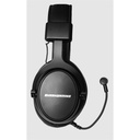 Shark gaming fejhallgató - shark receptor h70 (7.1, mikrofon, hangerőszabályzó, nagy-párnás, fekete)