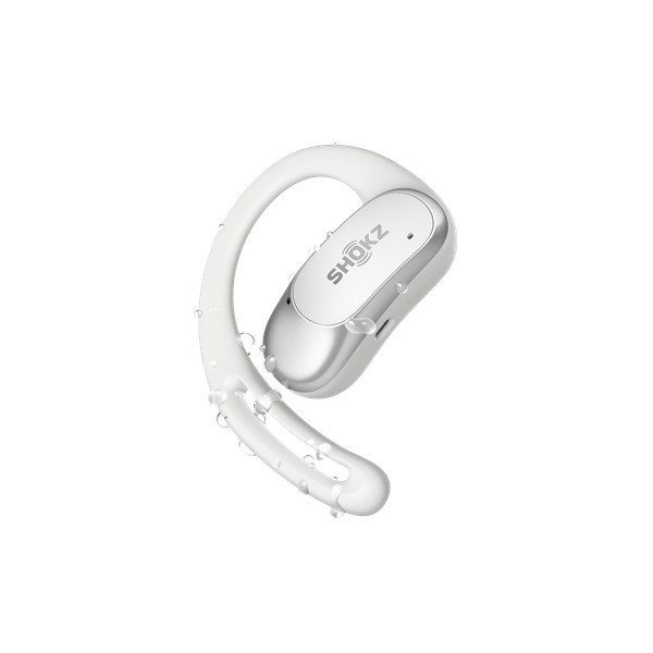 Shokz sport fülhallgató - openfit air (usb-c, bt 5.1, fehér)