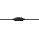 Snopy fejhallgató - sn-660 office (mikrofon, 3.5mm jack, hangerőszabályzó,  fekete)
