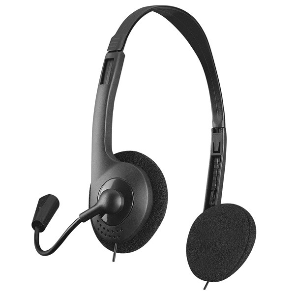 Snopy fejhallgató - sn-660 office (mikrofon, 3.5mm jack, hangerőszabályzó,  fekete)