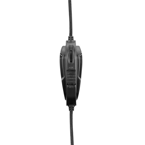 Snopy fejhallgató - sn-8800 gametime (fekete mikrofon, 3.5mm jack, hangerőszabályzó, nagy-párnás, 2.2m kábel)